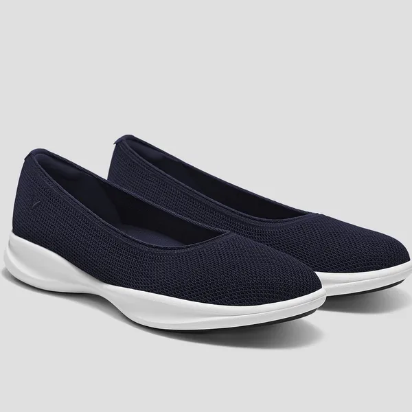 Vivaia Izabel Walker Pro Hybrid Comfort Support Knit Water RPT Flats Navy 8.5 - Image 10