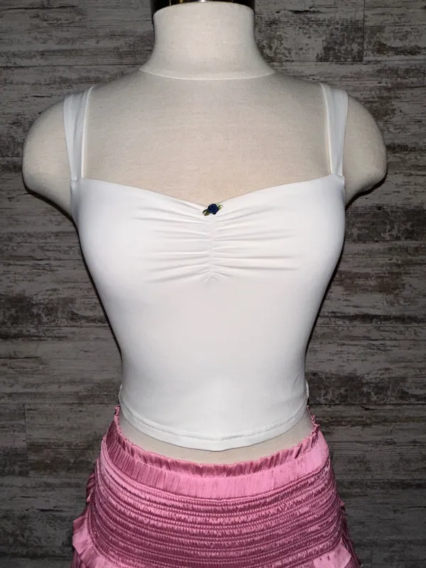 Edikted Top Crop White  - Image 3