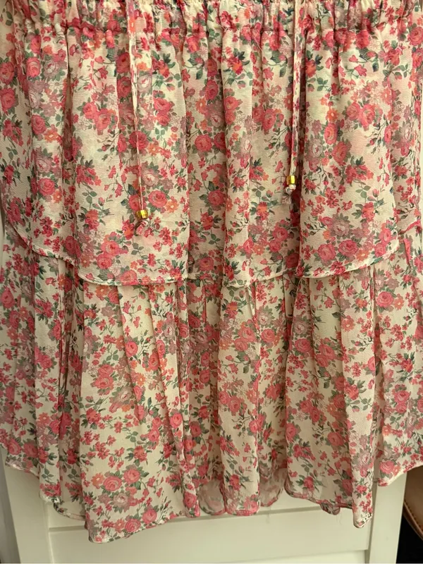 LoveShackFancy Floral Popover Dress - Image 2