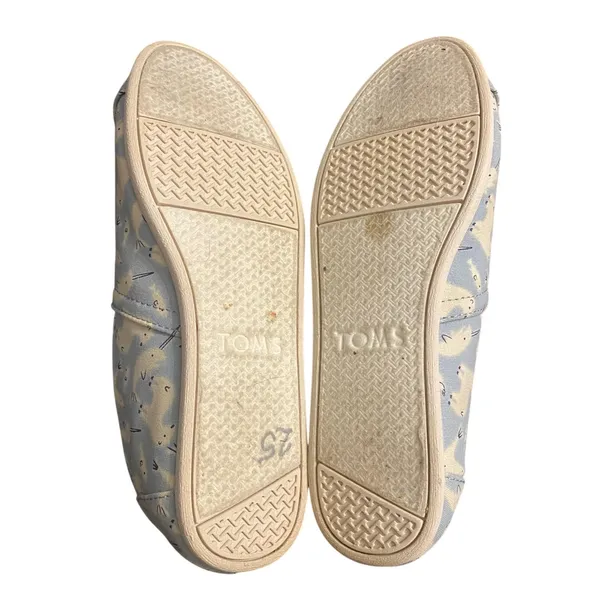 TOMS Classic Alpargata Arctic Animal Narwhal Seal Print Canvas Shoes Women’s 7.5 - Image 7