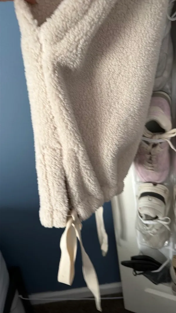 Free People Vest Sweater Cream - Image 4