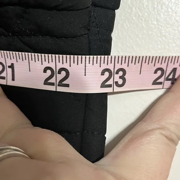 Marc‎ New York by Andrew Marc Size XL Faux Down Puffer Jacket Black Full Zip - Image 7