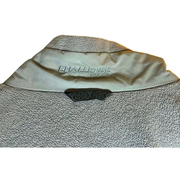 Columbia Woman's Zip Up Challenge Series Fleece Jacket Size X-Large XL Gray - Image 3