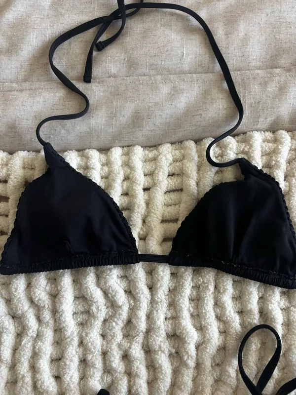 black womens bikini set - Image 2