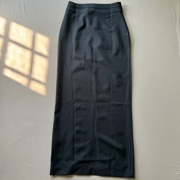 ASOS DESIGN double waistband front slit maxi skirt - Image 7