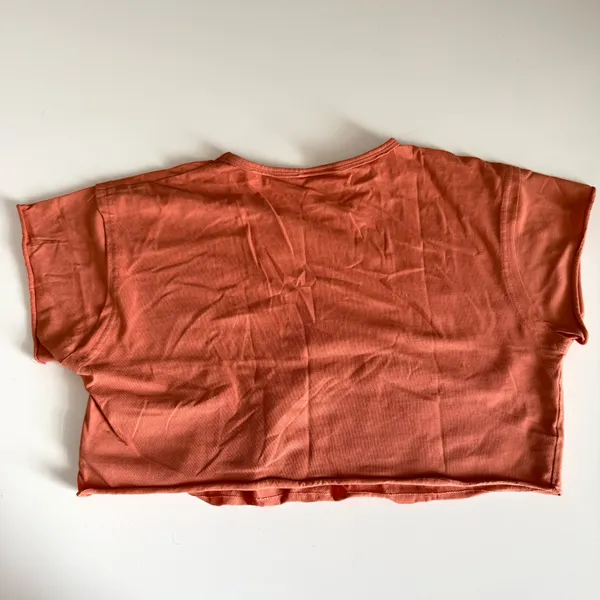 Gymshark orange cropped top - Image 2