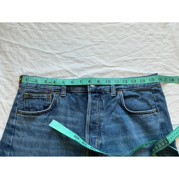 NWOT Madewell Pieced Barrel Leg Jeans W28 Medium Wash - Image 7