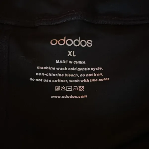 Ododos Golf‎ Skort NWTS XL Black - Image 2