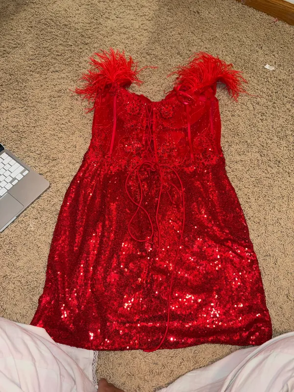 Red Homecoming Dress - Image 3