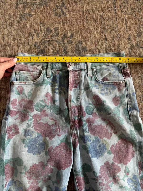 Citizens of Humanity Vintage Olivia Floral Jeans Size 25 - Image 9