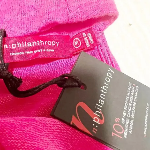 n:PHILANTHROPY‎ Electra Dress in Fuchsia NWT Medium - Image 5