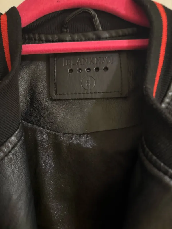 BLANKNYC Jacket Leather Black Small Women’s Faux - Image 2