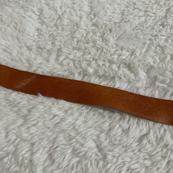 Gap Light Brown Leather Buckle Belt‎ - Image 8