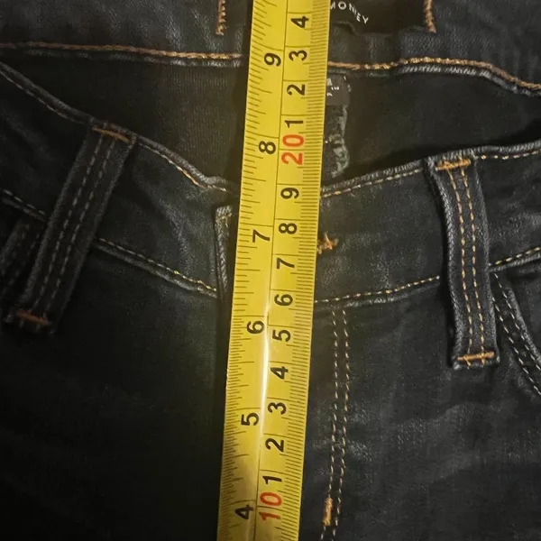 Flying Monkey Dark Wash Skinny Jeans Classic Denim‎ Pants Size 25 - Image 5
