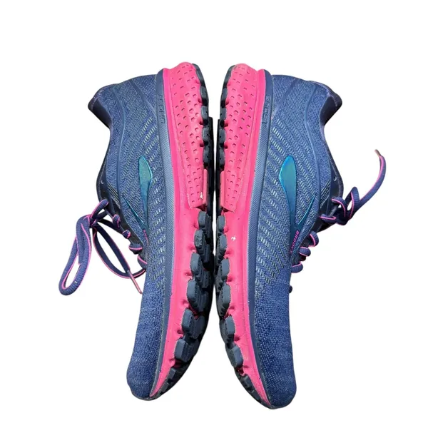 Brooks Ghost 12‎ Shoes Womens Size 8.5B Blue Pink Running Athletic Sneakers - Image 6