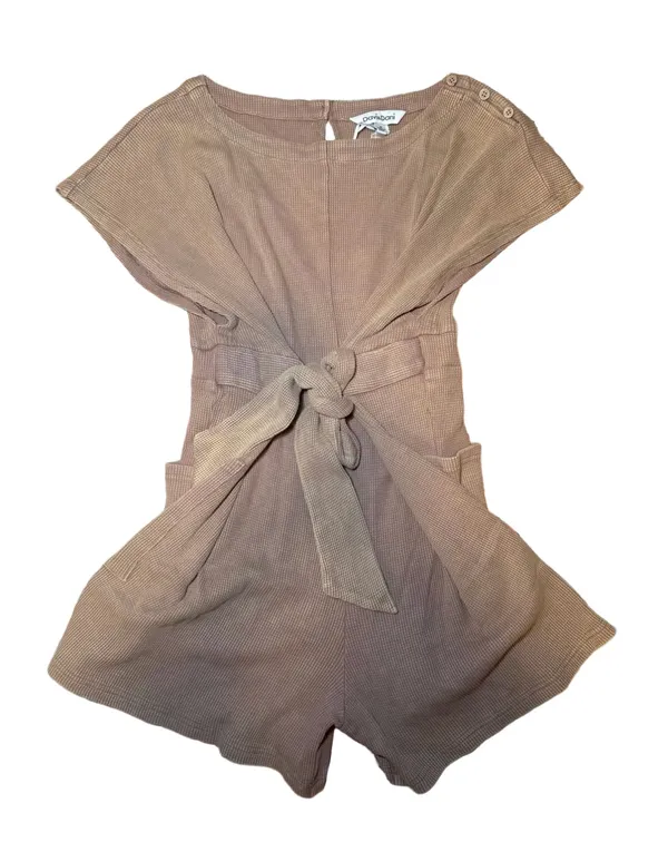 Women’s Acid Wash Romper - Image 3