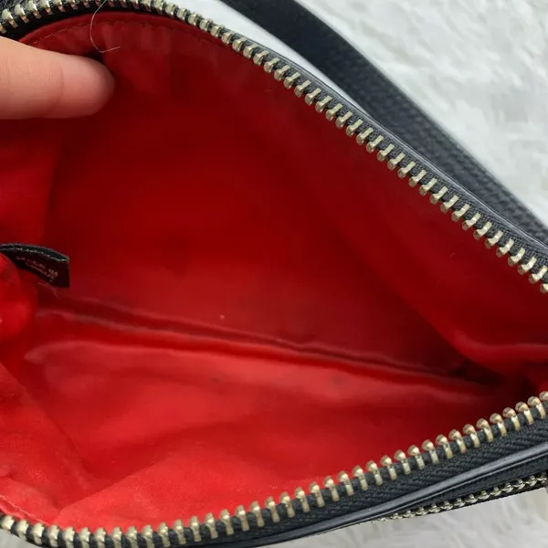 y2k COACH Poppy Black Mini Purse Wristlet - Image 6
