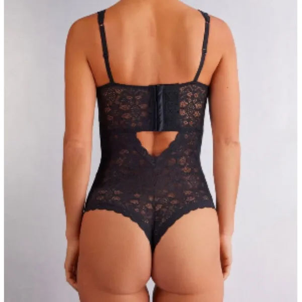 Intimissimi‎ Eleonora Lace Bodysuit Black 38C Size undefined - Image 2