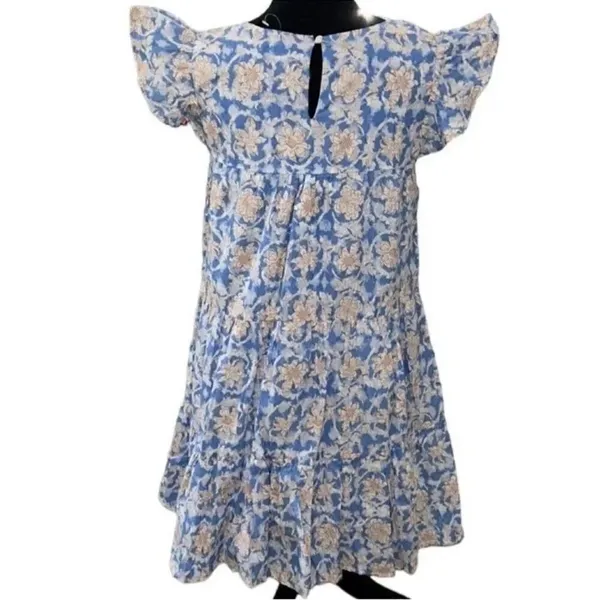 Love Colette Floral Print Cotton Mini Dress(Size Small) - Image 3