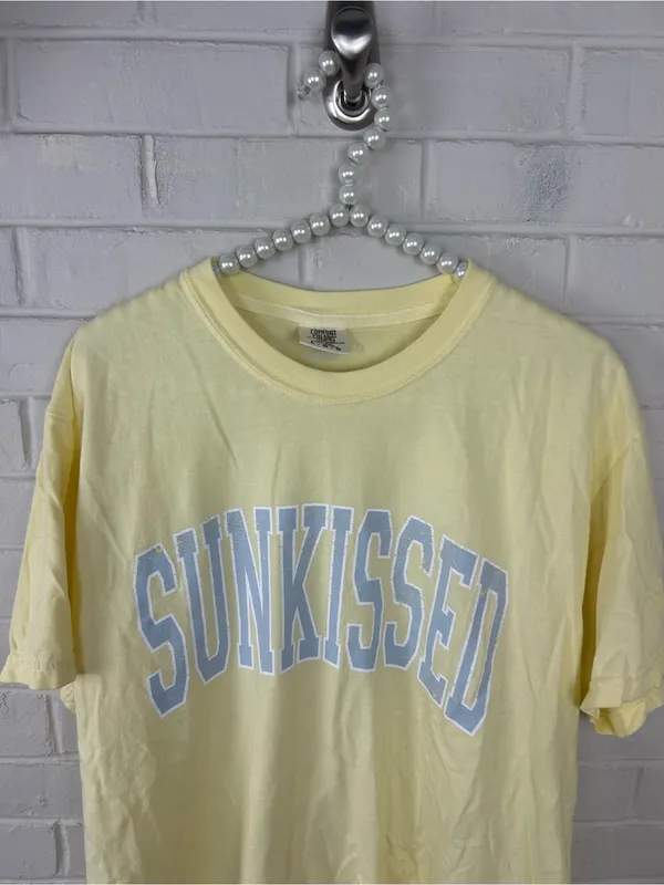 Sunkissed Coconut Yellow Logo Tee Size L Size L - Image 2