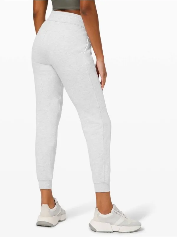 Lululemon Scuba High-Rise Jogger Heathered Core Ultra Light Grey W5DD3S size 4 - Image 2