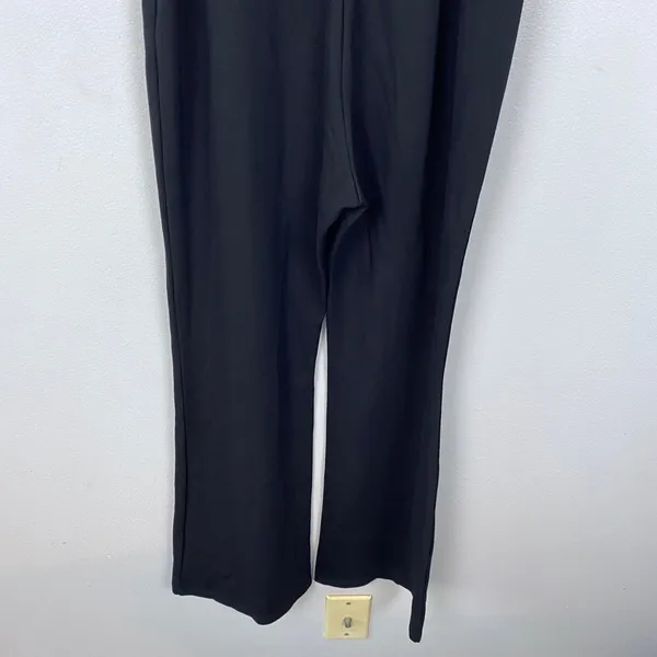 Leith Black Sleeveless Jumpsuit Square‎ Neck Wide Leg Spaghetti Straps Medium - Image 10