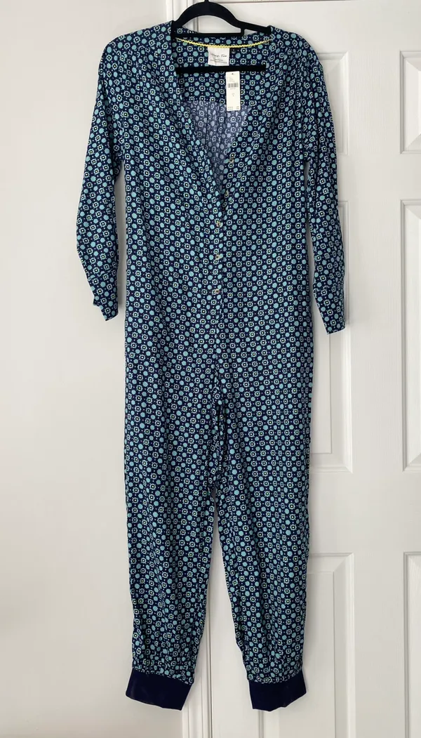 Alexandra Farmer Flannel Lounge Jumpsuit - Image 3