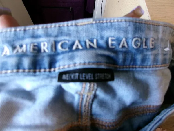American Eagle Outfitters next level stretch jegging jeans in blue size 8. - Image 9