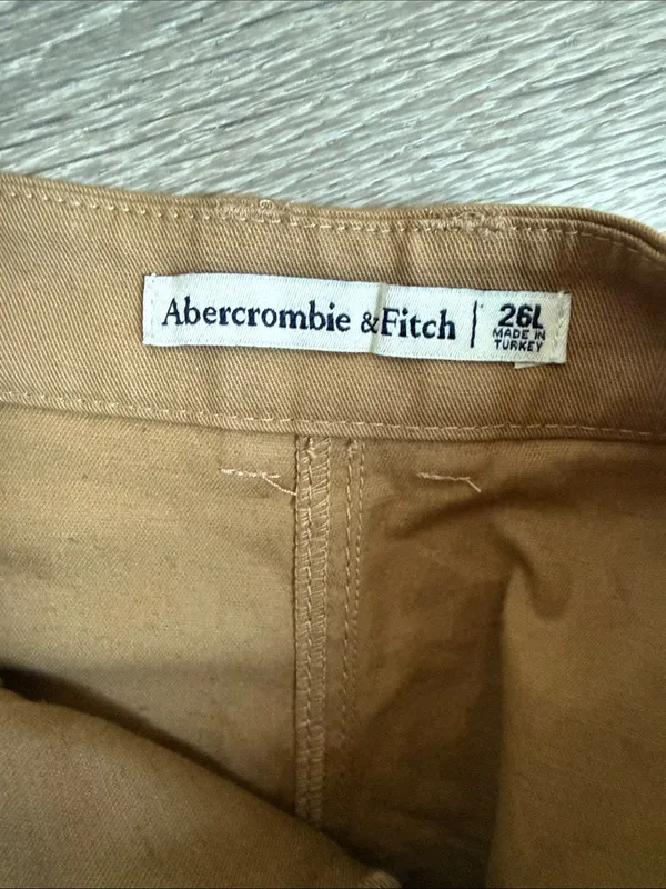Abercrombie & Fitch Women's Utility Tailored Wide Leg Pants 26L - Image 9