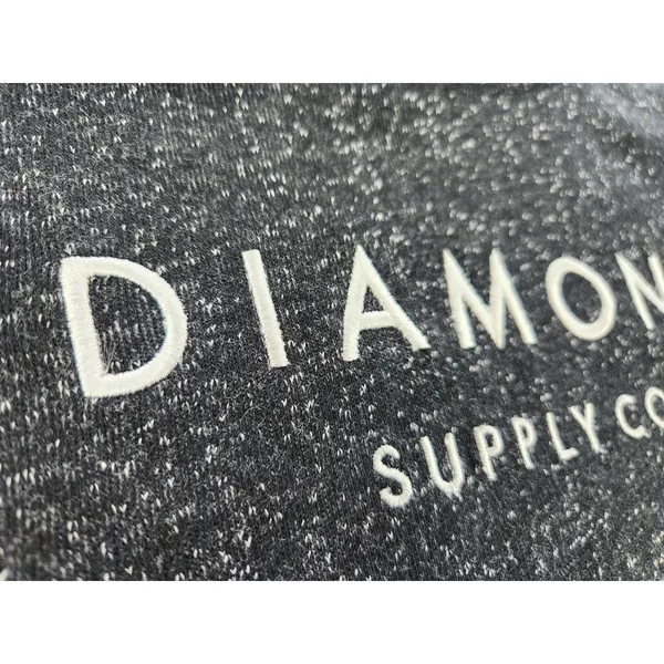 Diamond Supply Co. Women's Logo Shirt Top Black Speckle‎ Skateboarding Sz SMALL - Image 3