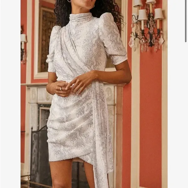 Saylor Louella Sequin Mini Dress Revolve Size M NWT - Image 13