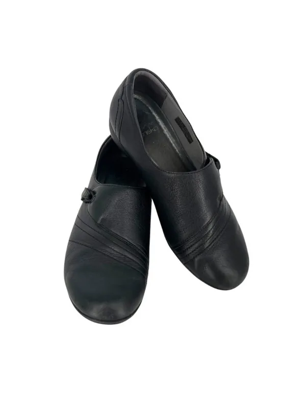 Dansko Franny Black Leather Slip-On Comfort Shoes Size EU 39 US 8.5-9 - Image 11