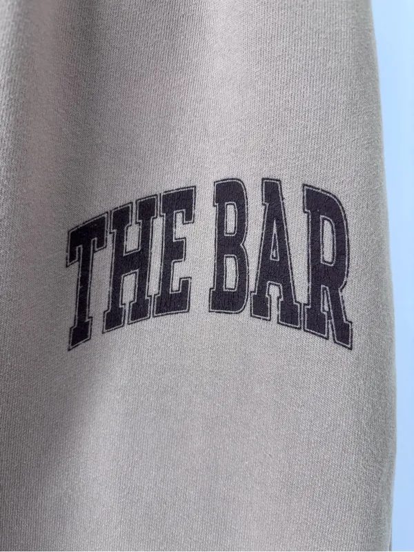 THE BAR Sweatpants Women’s Size M Brown Joggers 100% Cotton Made in USA - Image 5