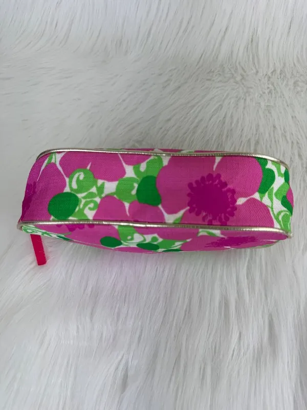 Lilly Pulitzer for Estée Lauder Floral Cosmetic Case Zip Travel Toiletry Bag - Image 4