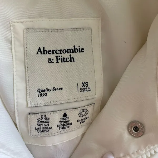 Abercrombie & Fitch Oversized‎ Puffer Vest Size XS - Image 2