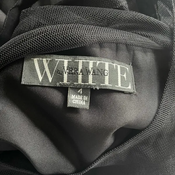 WHITE By Vera Wang‎ Dress Black Size 4 - Image 10