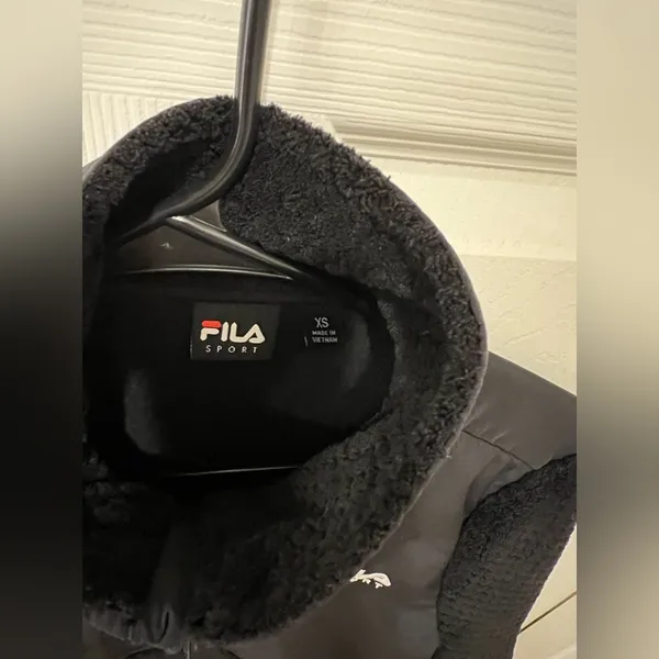 FILA Black Jacket- Size Small - Image 2