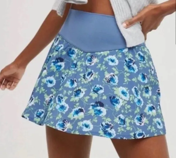 Aerie | Floral Skort - Image 4