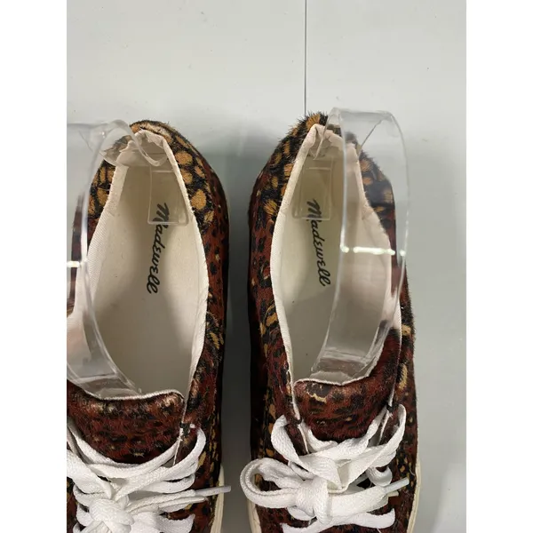 Madewell Calf Hair Low Top Sneakers Size 7 - Image 2