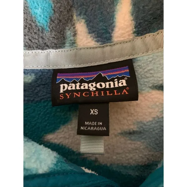 Patagonia Synchilla Trout tales Elwha women's size XS 25455 - Image 4