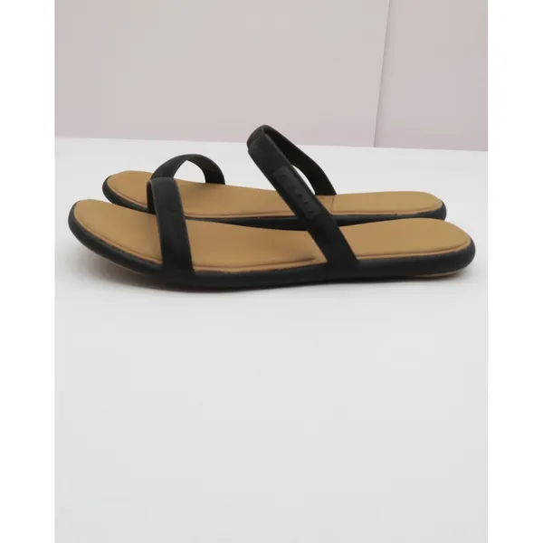 Reef Water Vista Black Tan Two Strap Slide Sandals Womens 10 CI4222 - Image 8