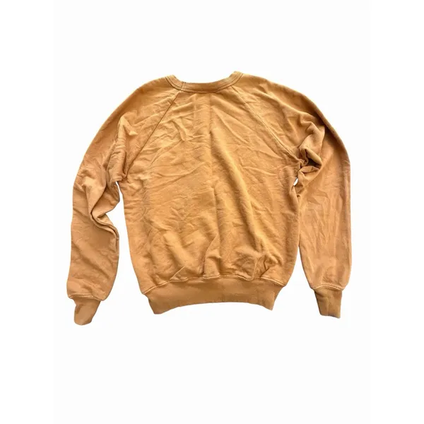 Big Bud Press Sweatshirt Size Small Mustard French Terry Crewneck Unisex #DDD1-7 - Image 5