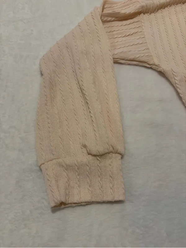 Heimish USA Cable Knit Drop Shoulder Sweater - Image 8