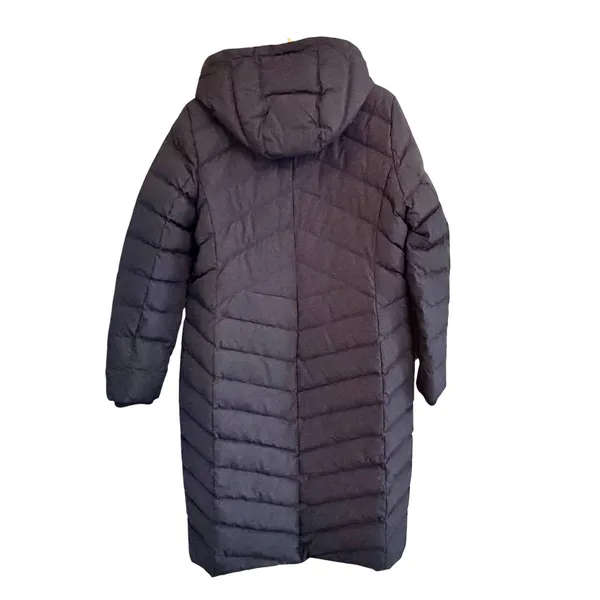 Lands End Womens 600 Fill Down Puffer Coat Size M Black Insulated Hyper Dry NWT - Image 3