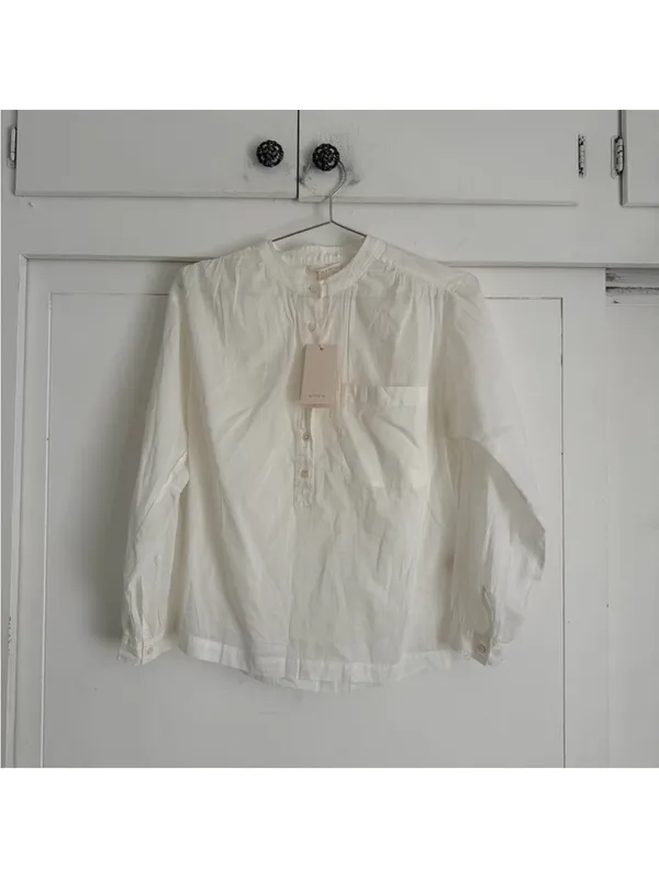 Doen Haisa organic blouse in salt size XS NEW - Image 6