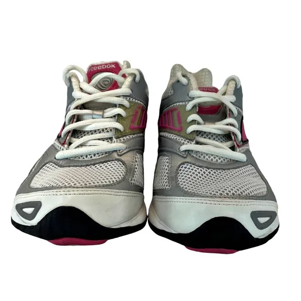 Reebok Women's Pink Gray Running Shoe J81691 059503 - Image 3