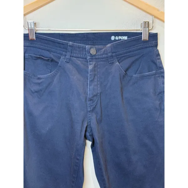 G/FORE 5 Pocket Golf Pants Womens 4 Navy Blue Slim Fit Trousers Golfcore - Image 5
