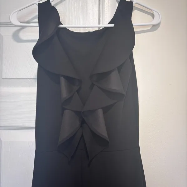 Lulus Enamored Black Backless Jumpsuit Women's Size Small Minimalist Capsule $61 - Image 6