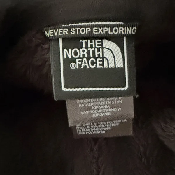 The North Face Black Teddy Bear Vest Size Large Full zip Outdoor Jacket - Image 7