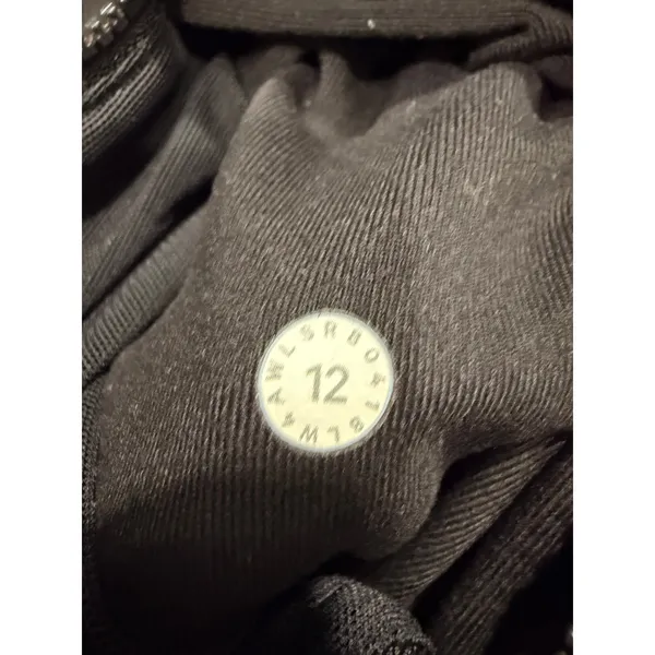 Lululemon Womens Jacket 12 Black Luon Define Full Zip Thumbholes Activewear - Image 8